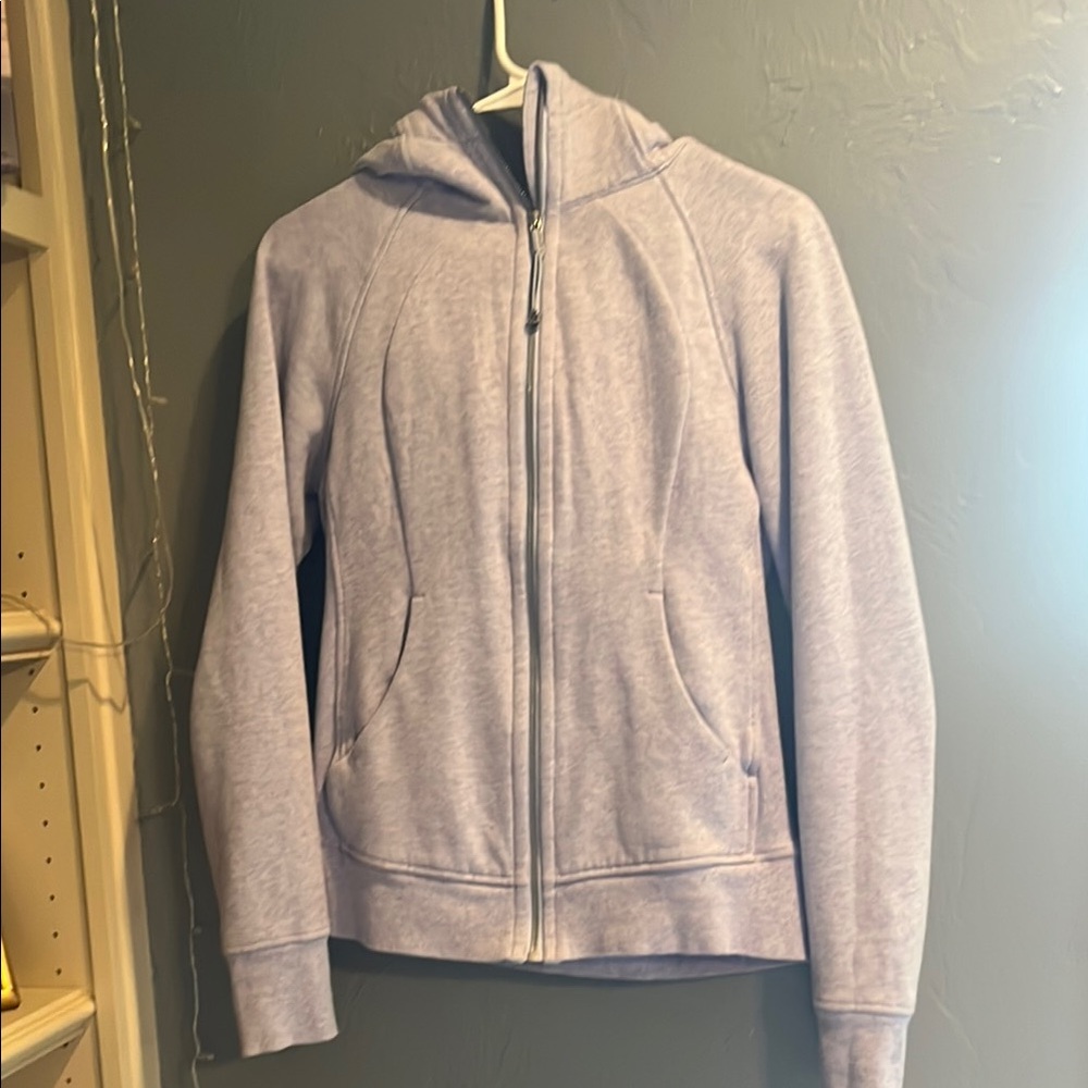 lululemon athletica Light Purple Hoodie Jacket